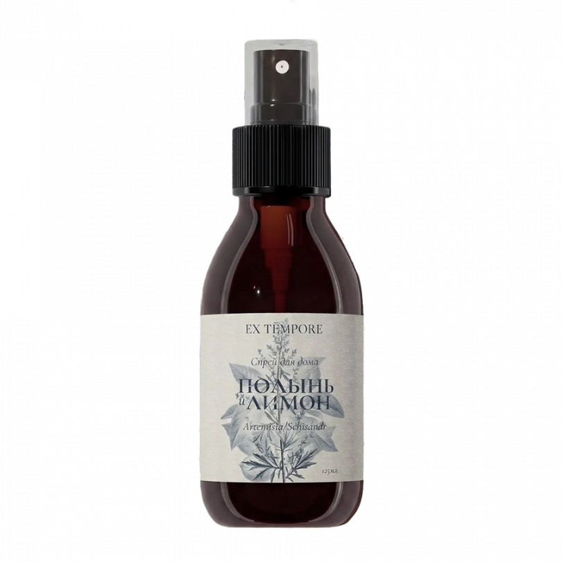 Парфюмированный спрей для дома Полынь и лимон Ex Tempore