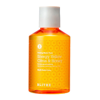 Сплэш-маска для сияния "Energy Yellow Citrus and Honey Splash Mask", 150 мл, Blithe