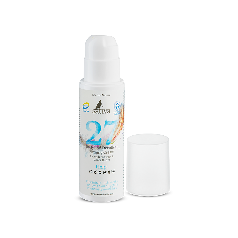 Крем для тела и зоны декольте восстанавливающий №27 Sativa